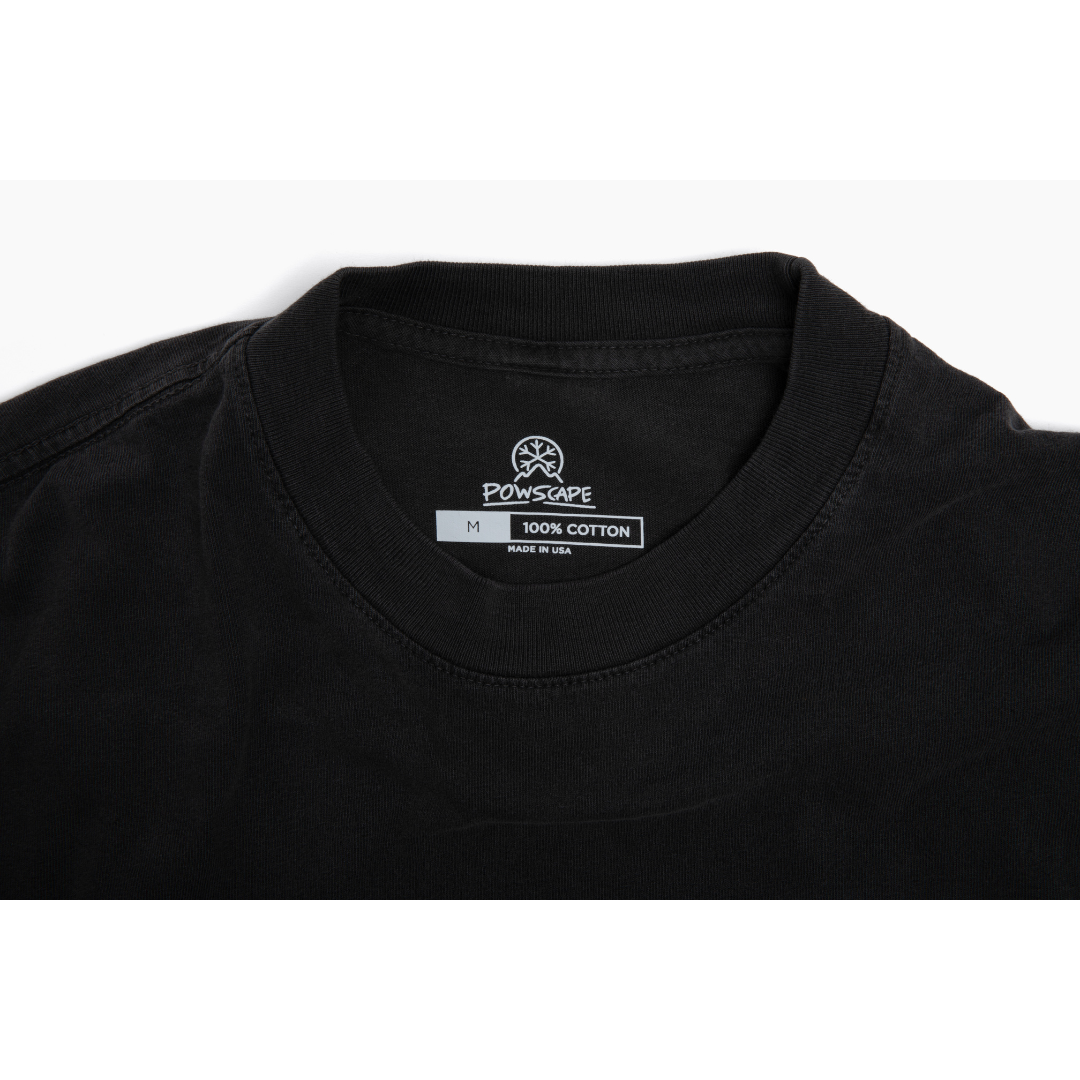 Face Shots Heavyweight Tee (Vintage Black)