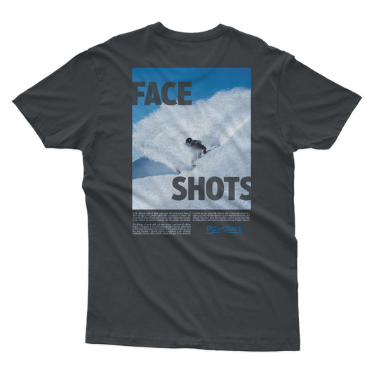 Face Shots Heavyweight Tee (Vintage Black)