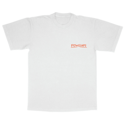 Champagne Pow Heavyweight Tee (White)
